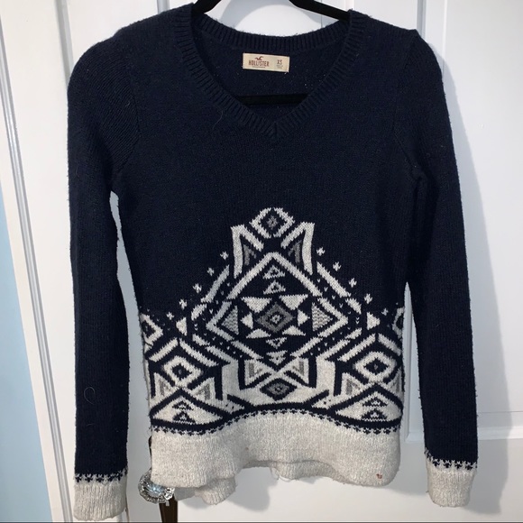 winter patterned sweater - Picture 3 of 3